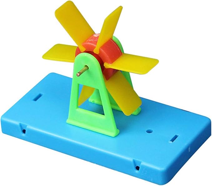 Water Wheel Science Experiment Set Kids Hands On Assembly Toy Physics Learning Tool for Children and Teens Aged 6＋