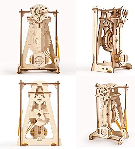 UGEARS STEM Pendulum Model Kit - Creative Wooden Model Kits for Adults, Teens and Children - DIY Mechanical Science Kit for Self Assembly - Unique Educational and Engineering 3D Puzzles with App - Image 3