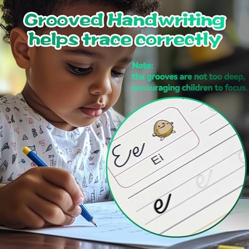 Magic Grooved Writing Practice for Kids - German, Small, 4 PCS - Image 3