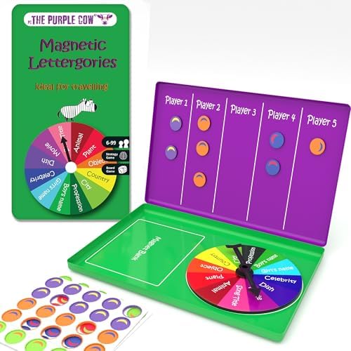 The Purple Cow to Go Lettergories Travel Game by purple-cow