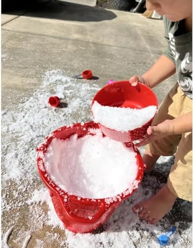 1-Pound Jar of Instant Snow Powder – Create a Winter Wonderland! Perfect for Kids, Holiday Fun, and DIY Snow Crafts (Jar, 2, Pound) - Image 2