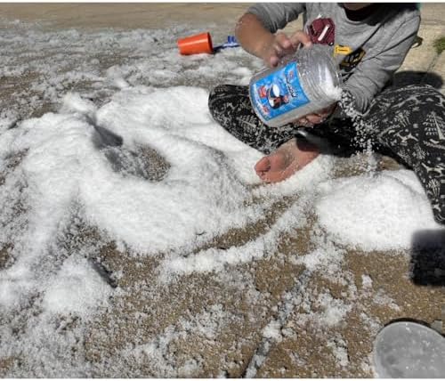 Sodium Polyacrylate Instant Snow Powder for Science Demonstrations 1 Pound - Science Gone Fun Fake Artificial Snow for Slime Sensory Play Holiday Winter Decor STEM Kids Crafts Makes 8 Gallons - Image 3
