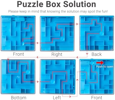 iKeelo Money Maze Puzzle Box (2 Pack), Makes Cash Gift Giving Much More Fun - Image 6
