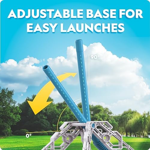 National Geographic Glow in the Dark Air Rocket Launcher Toy for Kids 8-12 - Image 4