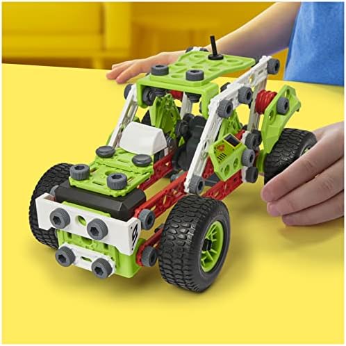 Meccano Builders 3-in-1 Pull-Back Buggy - STEM Building Toys Ages 5+ - Image 6