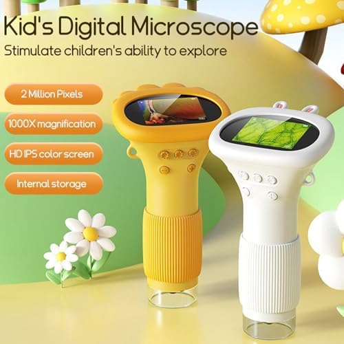 Handheld Digital Microscope 1000X Magnification Portable Pocket Microscope for Kids Boys Girls Science Exploration and Education - Image 3