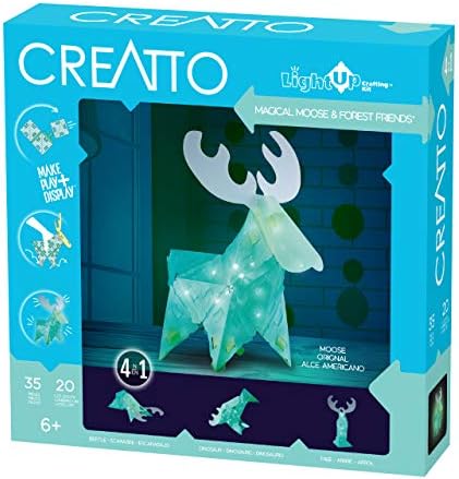 Creatto: Magical Moose & Forest Friends Light-Up Craft Puzzle from Thames & Kosmos by Unknown