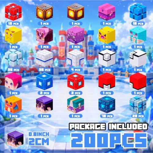 Magnetic Building Blocks STEM Toy Magnet Cubes for Kids 4-12 - Image 2