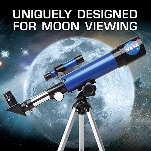 NASA Lunar Telescope for Kids Ages 8-12 with Tripod and Finder Scope - Image 2