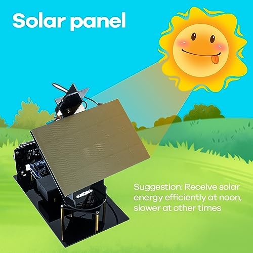 LAFVIN Solar Tracking Starter Kit Project DIY Smart Tracker System STEM Programming Code with Tutorial Compatible with Arduino IDE - Image 4
