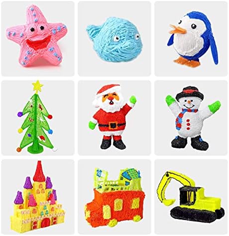 16-Color 320ft PLA 3D Pen Filament Refills - 1.75mm, 250 Stencils eBook - for SCRIB3D P1 and MYNT3D Pens - Image 5