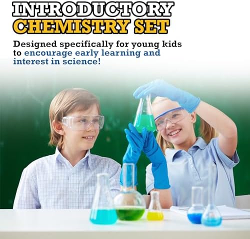 Dr. STEM Toys - Kids First Chemistry Set Science Kit | 29 Lab Elements Includes 10 Easy Experiments | Safe and Non-Toxic Ideas for Kids | Stem Experiments, Learning & Educational Toys - Image 4