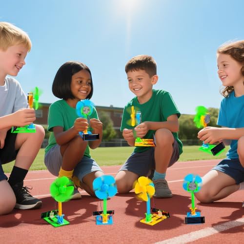 STEM Kits for Kids Science STEM Toys, 8 Bulk Solar Powered Crafts Boys Girl - Image 6