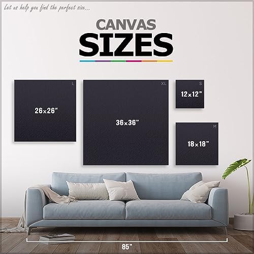ARTCANVAS Colorful Orion Nebula Hubble Telescope NASA Photograph Canvas Art Print Stretched Framed Painting Picture Poster Giclee Wall Decor - 12" x 12" (1.50" Deep) - Image 3