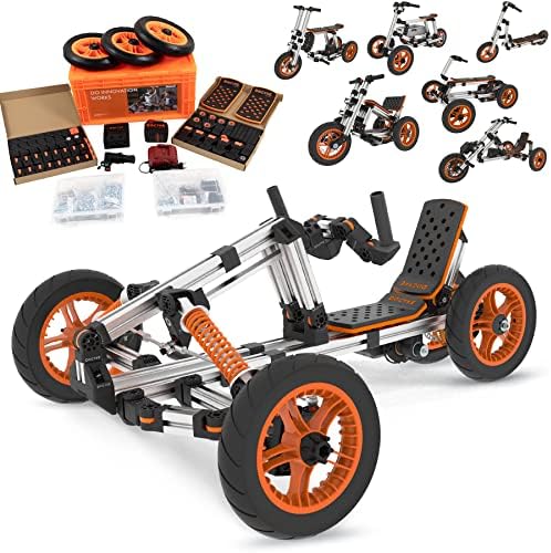Electric Go Kart Constructibles Over 15 Electric Vehicles Battery Powered for Boys and Girls Kids Electric Ride on Cars Best Gifts for 5 to 18 Year Old Kids,800W brushless Motor. by DOCYKE