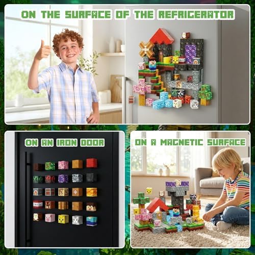 Magnetic Building Blocks STEM Toy Magnet Cubes for Kids 4-12 - Image 6