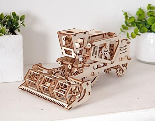Combine Mechanical Construction Kit by Ugears: Self Propelled Modular Mechanical Model, 3D Wooden Puzzle for Self Assembly Without Glue, Brainteaser for Kids, Teens and Adults - Image 4