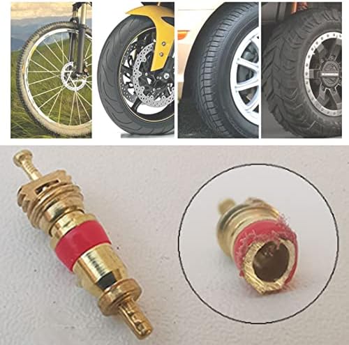 150Pcs Copper Tyre Tire Valve Stem Core Part Replacement Valve Stem Cores - Image 4