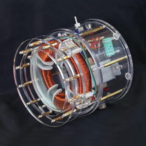 Columbus AC Motor Coil Motor Mini Coil Rotating Magnetic Field Model, Experimental Teaching Aids Creative Gifts - Image 3