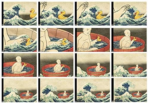 Hokusai Ducky Flipbook for Kids Ages 6-12, Animation Flip Book for Children - Image 4