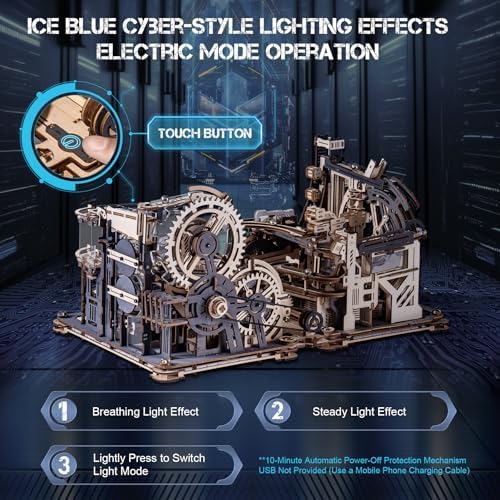 ROKR 3D Puzzles Marble Run Link Pack LG01(Connects Marble Night City and Spaceport) - Image 5
