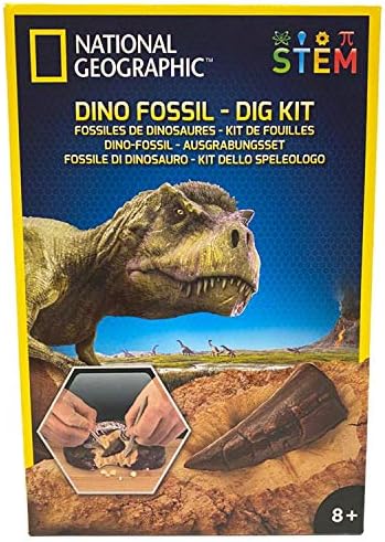 National Geographic Dinosaur Dig Kit - Fascinating Excavation Kits for Kids with Replica T-Rex Tooth and Genuine Dino Poop Fossil | STEM Educational Science Kits Gifts for 8+ Year Old Boys and Girls - Image 5