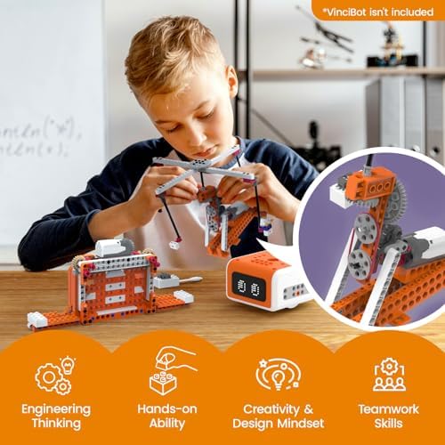 VinciBot Coding Robot with Creator kit for Kids 8-12 - Image 4