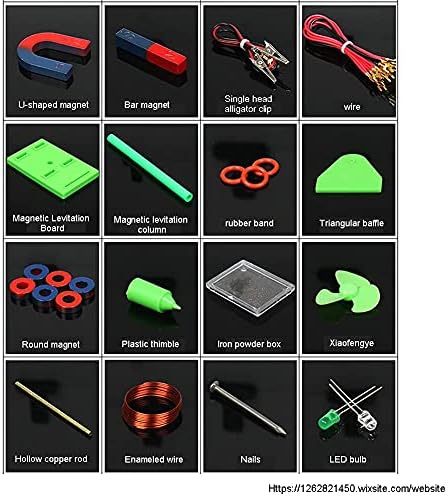 GagalU School Physics Labs Basic Electricity Circuit Learning Starter Kit, Discovery Circuit and Magnetism Experiment Kitsfor Kids Electromagnetism Elementary Electrical - Image 6