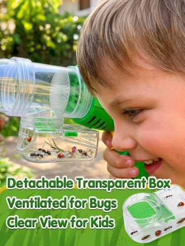 17W Gentle Suction Bug Vacuum Catcher for Kids, with Built-in LED Light - Image 5