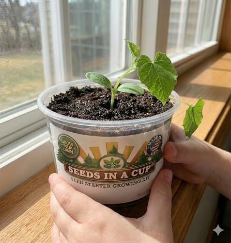 Sugar Maple Tree Grow Kit, Non-GMO Hand-Picked Seeds, All-in-One Starter Set with Nutrient-Rich Soil, Recyclable BPA-Free Planter, 100% Growth Guarantee, Made in USA (Peach) - Image 4