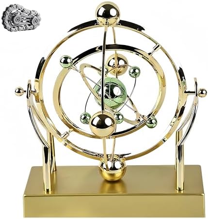 Cosmic Perpetual Motion Machine Energy，Battery Operated Plastic Physics Toys for Office DeskPerpetual MotionPerpetual Desk ToyOffice Accessories by Unknown