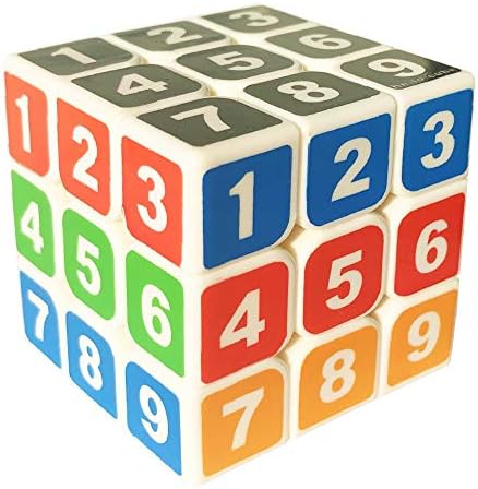 Sudoku 3x3 Magic Cube Stickerless 3x3x3 Number Speed Cube Puzzle - Image 4