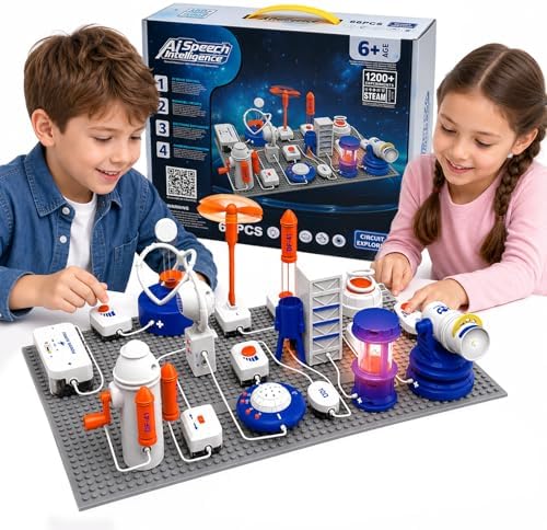 Electronics Exploration Kit, 1200+ Projects, Ages 6-12 by Unknown