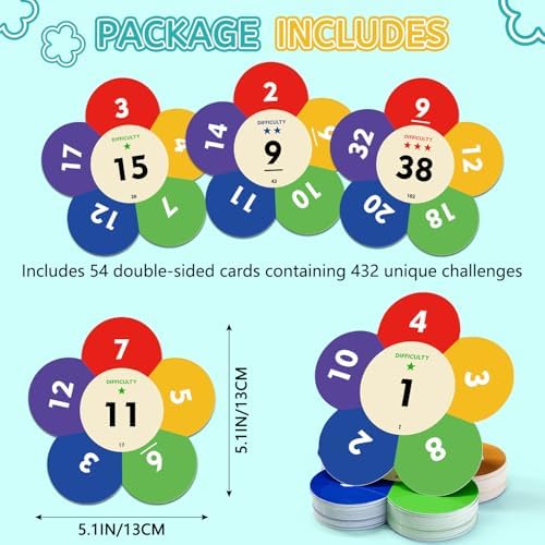 Fun Math Game to Practice Multiplication, Division, Addition & Subtraction - Image 2