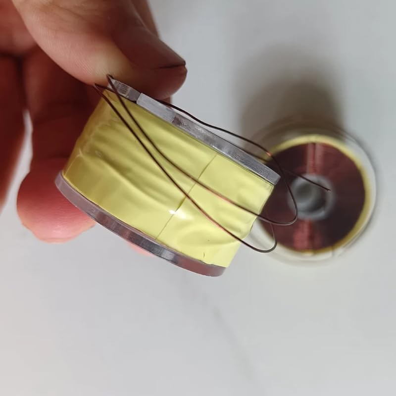 2PC 35 * 10 * 20mm Inductance Coil Magnetic Levitation Coil 1000 Turns DIY Full Copper Core Suspension Coil Line Diameter 0.35mm - Image 3