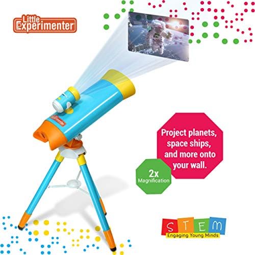 Little Experimenter Projector Telescope, 24 Space Images, STEM Kids 3-12 - Image 4