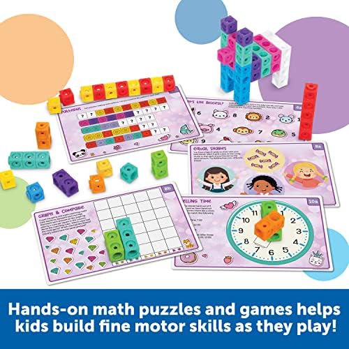 Learning Resources MathLink Cubes Activity Set: Fantasticals - Image 3