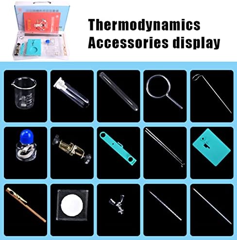 Physics Experiment Learning Starter Kit for Circuit Electromagnetic Optical Mechanics Acoustics Thermal Study for Elementary or Junior High School Students, A Full Set of Experimental Tools - Image 3