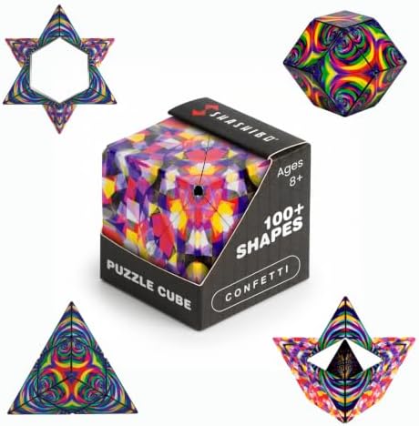 Shashibo DODECA Magnetic Puzzle Cube, Stress Relief Fidget Toy by SHASHIBO