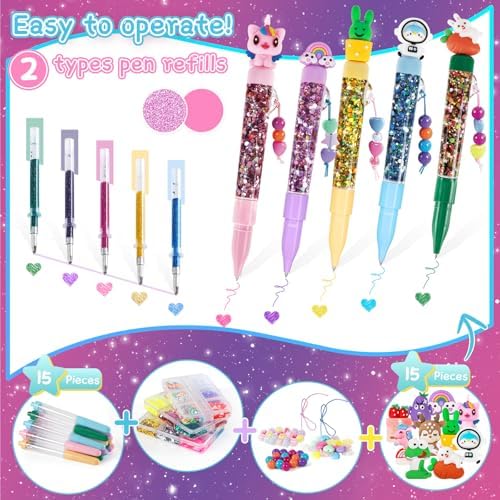 Subao Pen Creator Studio, Crafts for Kids Ages 8-12, Pen Making Kit 130 pcs - Image 3