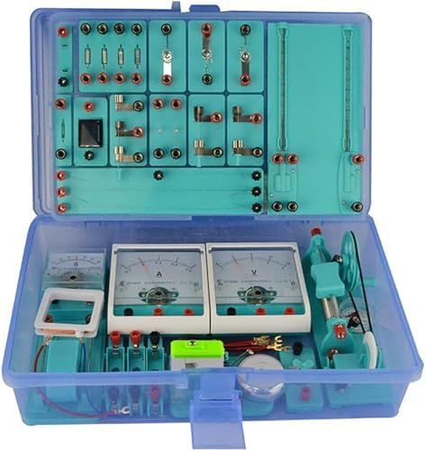 The Principle of Electric Bell Solar Panels Series Circuit Ampere Experiment One-Way Conductivity of Diodes Electromagnetic Electrical Experiment Box by Unknown