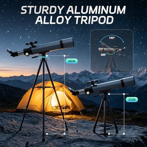 WOZEL 90600 Telescope for Adults Beginners - Image 4