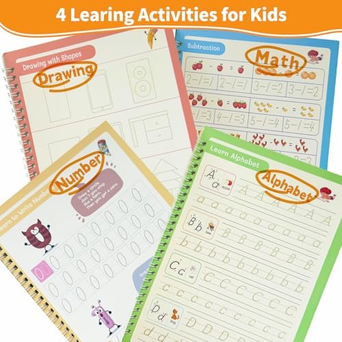 Magic Grooved Writing Practice Books for Kids 3-8 - Image 3