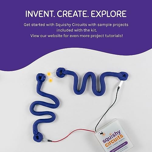 Squishy Circuits Lite Kit - Add-On Kit with an Additional Battery Holder - Explore Electrical Circuits with Play Dough - STEM Science Kits for Ages 8-12 - Used in Homes, Classrooms, and More! - Image 5