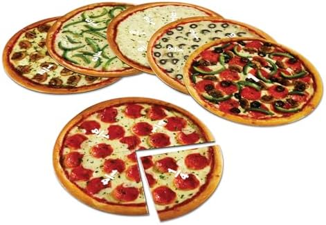 Learning Resources Magnetic Pizza Fractions - Montessori Math Manipulatives, Addition and Subtraction, Critical Thinking Skills, Classroom Must Haves, Homeschool Supplies, Gifts for Students - Image 4