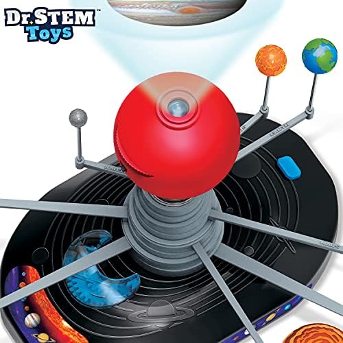 Dr. STEM Toys Solar System Projector Kit - Motorized Planet Model Set for Kids Ages 8-12 | Complete Educational Science Toy with 50+ Pieces | Home & Classroom Use - Image 6