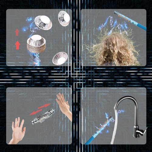 Fun Fly Stick Electric Static Wand Science Kit Education Toys Magic Levitation Wand 10 Flying Shapes Suspension Stick Learning Toys - Image 4