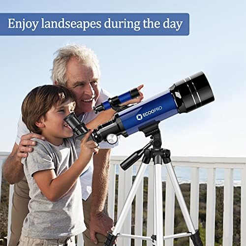 Telescope for Kids & Adults, 70mm Aperture 360mm Refractor (15X-150X) - Image 6