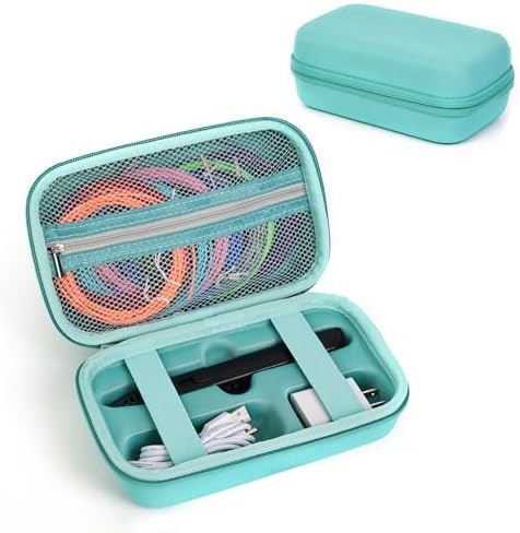 Hard Case Fits for MYNT3D Super/Professional Printing 3D Pen,Turquoise by Jaffzora