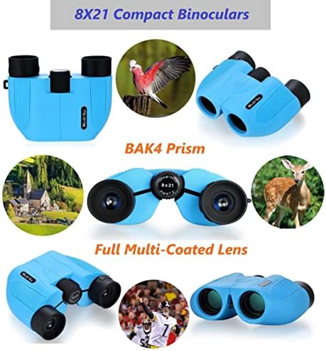 Lunar Telescope for Kids and Astronomy Beginners, Refractor Telescope with Finder Scope and 3 Eyepieces, Travel Telescope with Compact HD Binoculars for Moon Viewing Bird Watching Sightseeing - Image 3